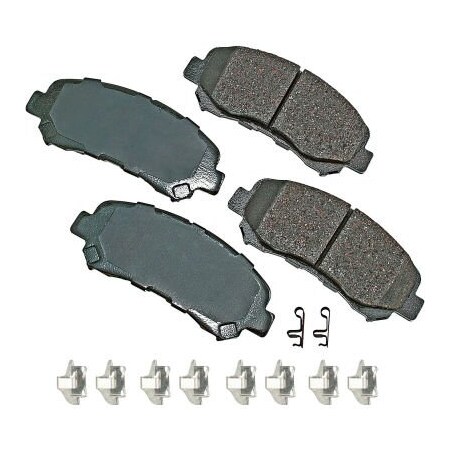 Akebono Akebono AKACT1338B ProACT Ultra Premium Ceramic Disc Brake Pad Kit AKACT1338B